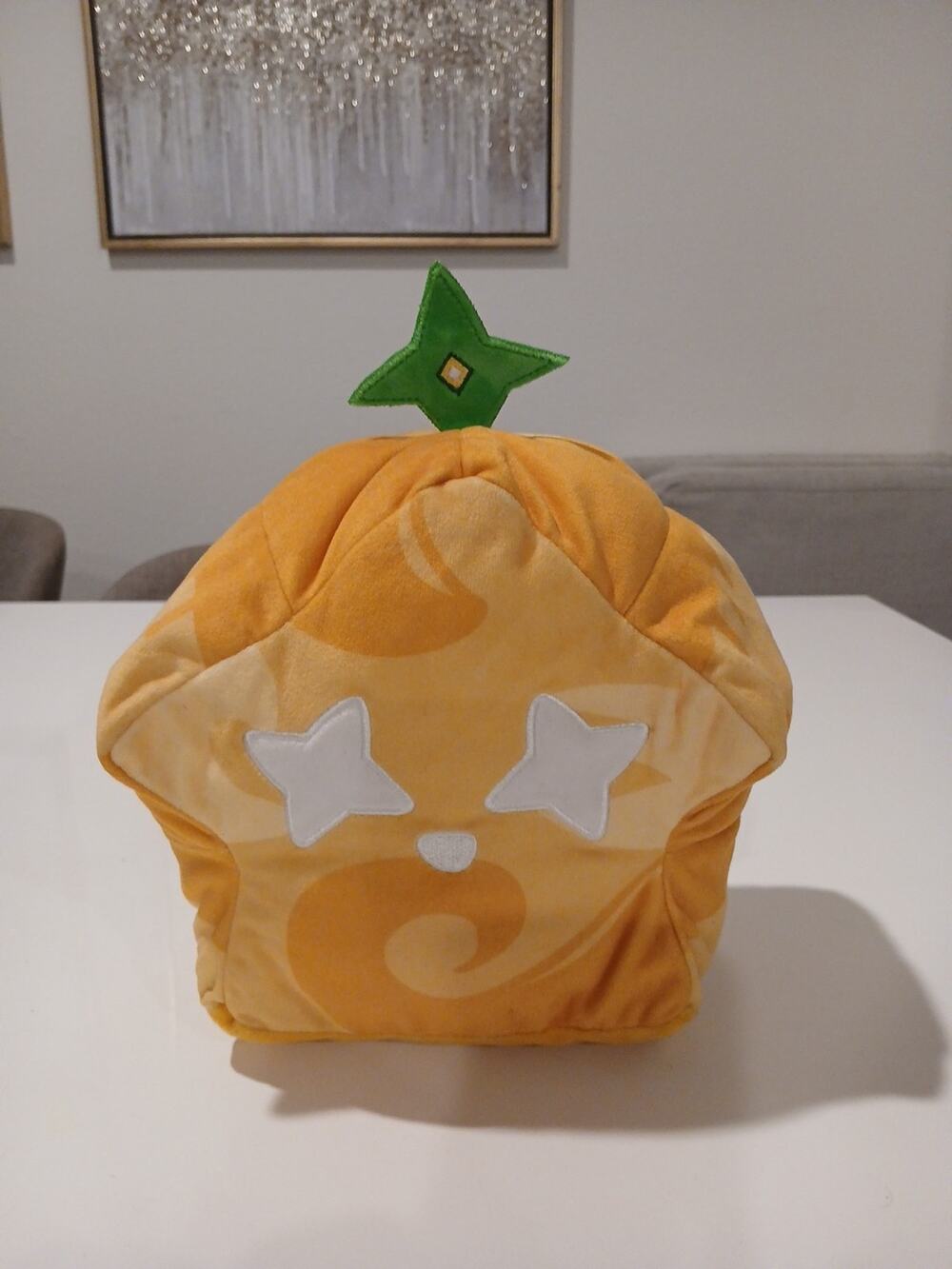 EUC! HUGE Blox Fruits 9” Mystery Fruit Stuffed Animal Plush - Yellow Star
